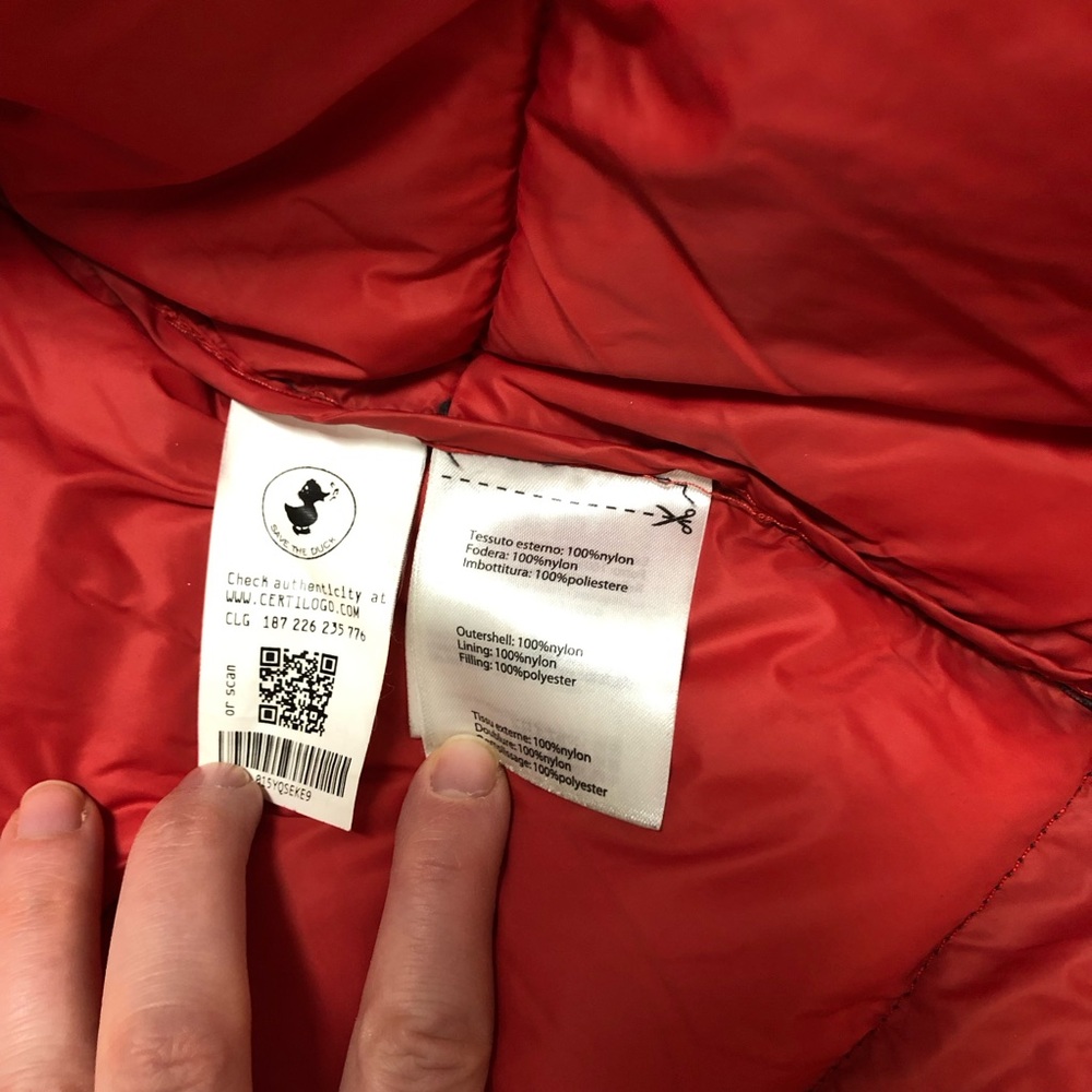 Save the Duck Women’s Ultralight Jacket Long Puffer Lightweight Down Alternative - Picture 7 of 14